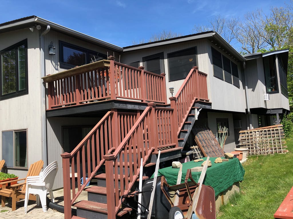 Deck Remodel Old Deck